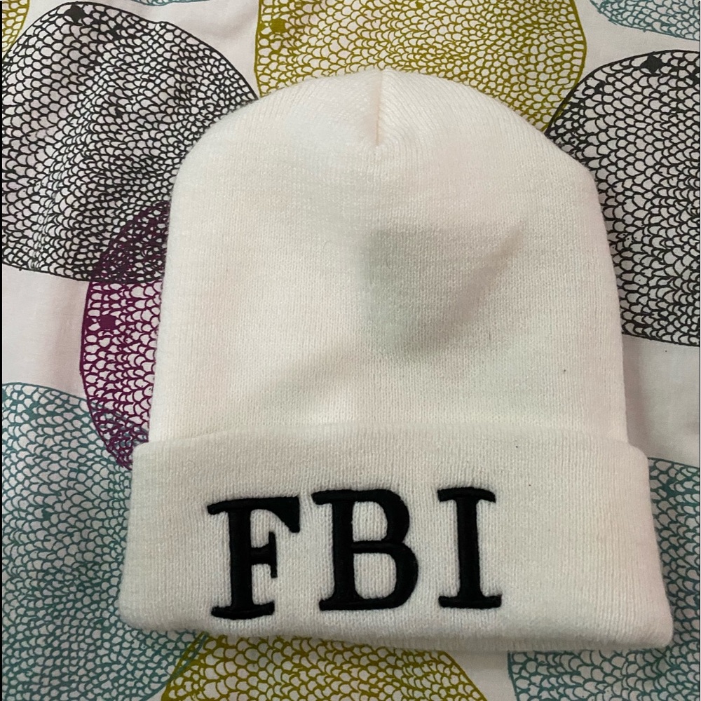 FBI beanie
